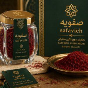 زعفران سوپر نگین صادراتی صفویه | یک مثقال
