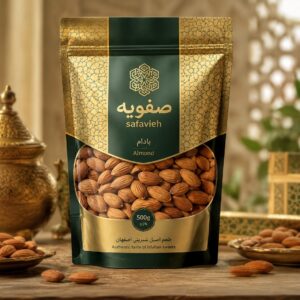 بادام بسته 500 گرمی